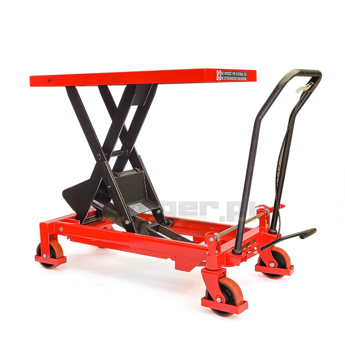 Scissor tables and pallet trucks